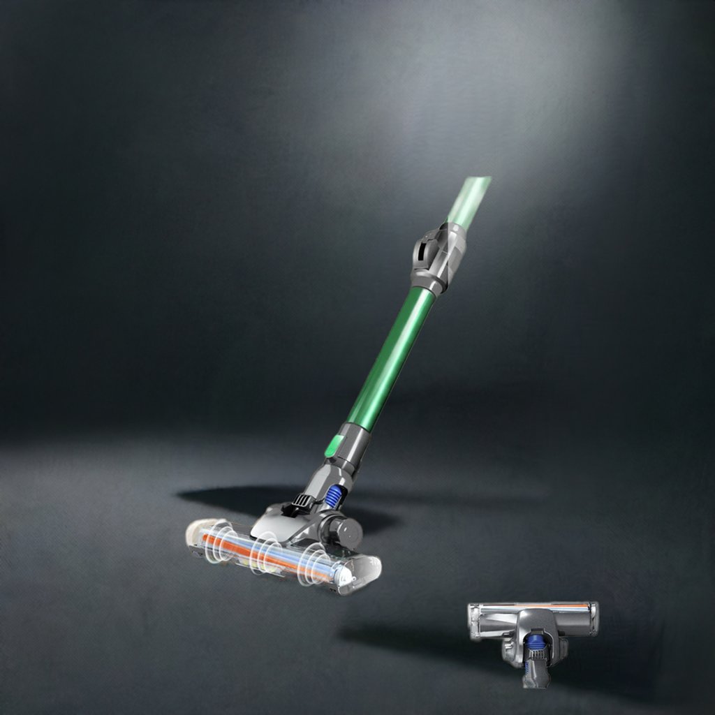 Handheld Wireless Vaccum Cleaner With Foldable Tube - Serenespace