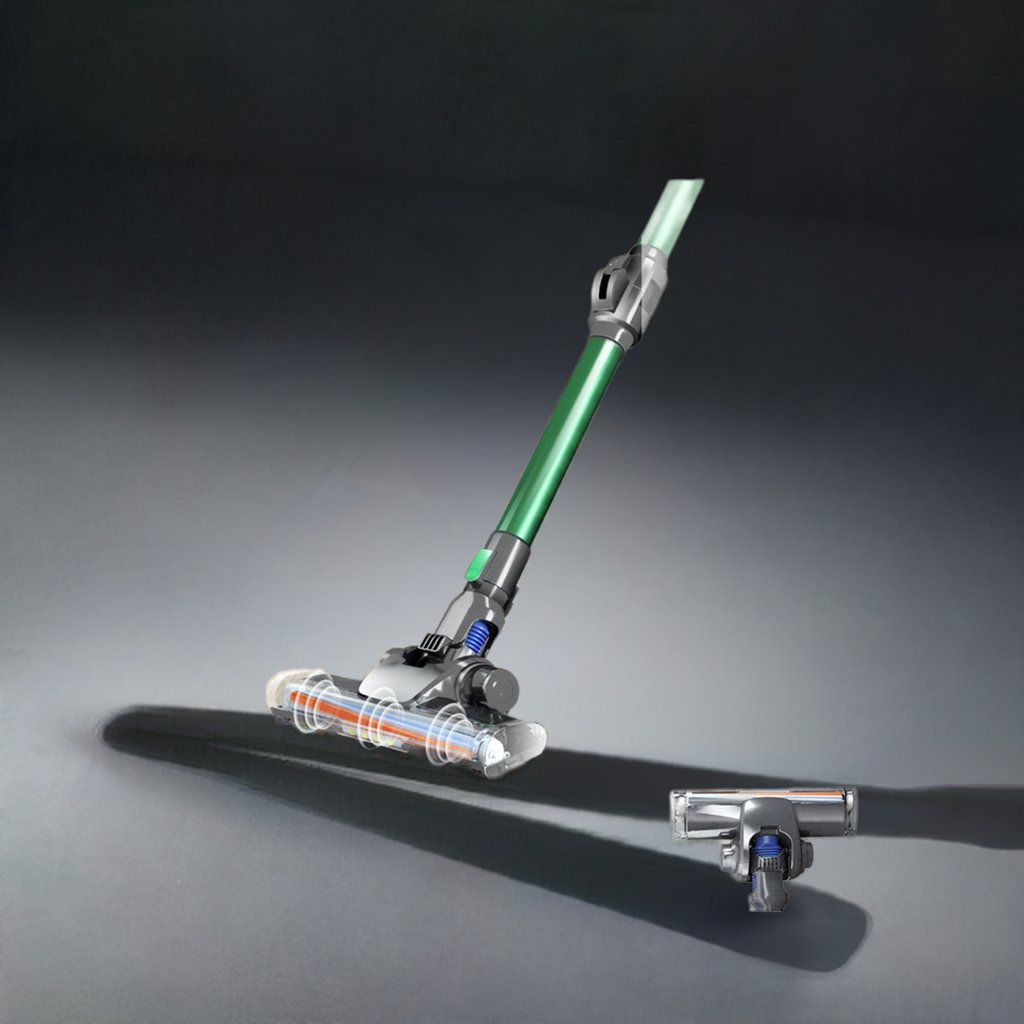 Handheld Wireless Vaccum Cleaner With Foldable Tube - Serenespace