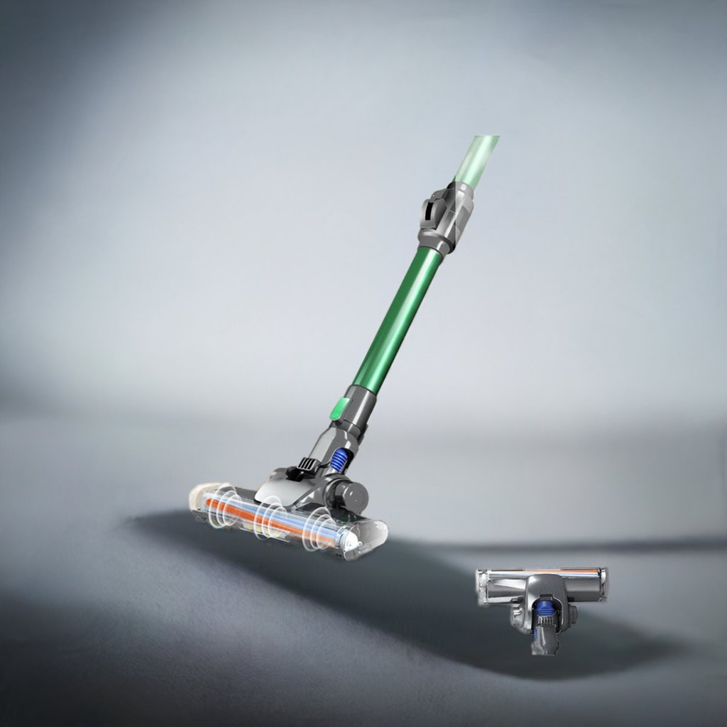 Handheld Wireless Vaccum Cleaner With Foldable Tube - Serenespace