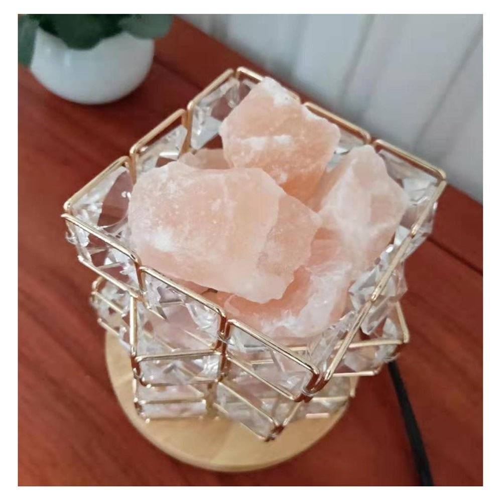 Himalayan crystal salt lamp 