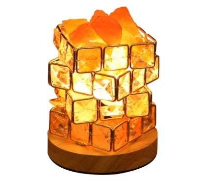 Himalayan crystal salt lamp 