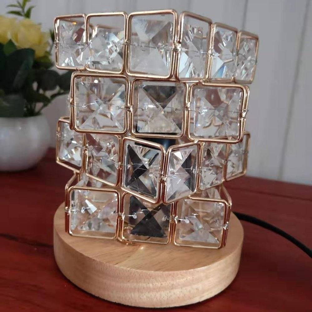 Himalayan crystal salt lamp 