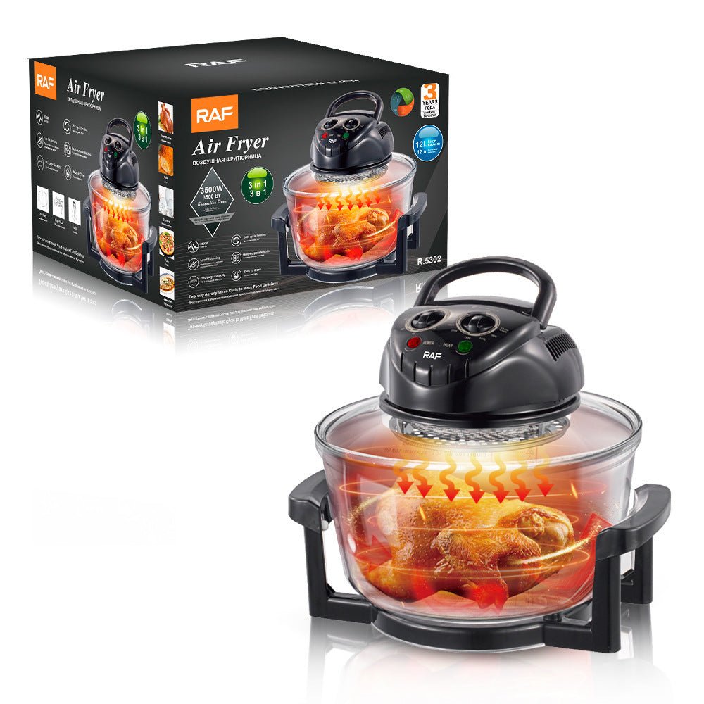 Home Multi - functional Intelligent Visual Air Fryer 