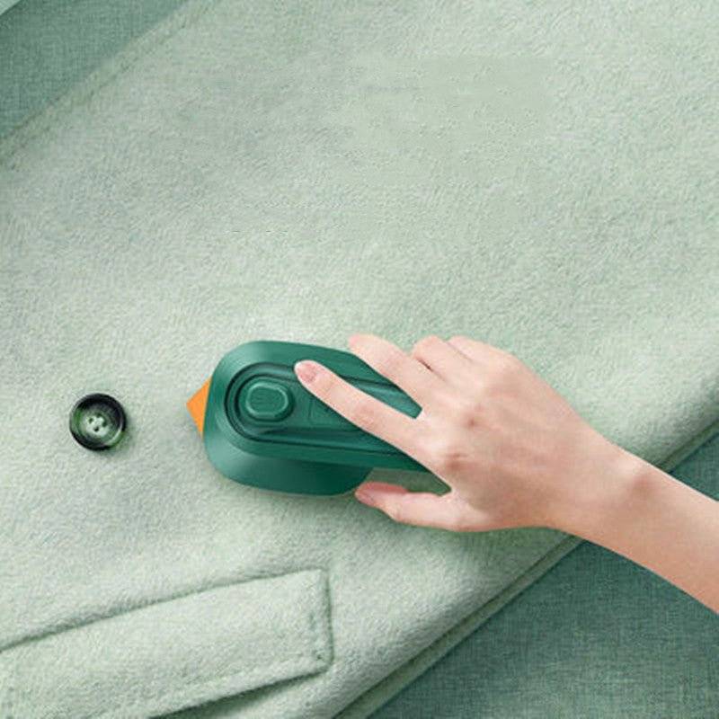 Handheld Folding Hanging Ironing Machine 1500W Household Portable Steam Iron Wet and Dry Dual-use Ironing Machine,15S Heat Up (Blue)