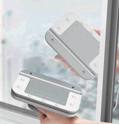 Double Side Magnetic Window Cleaner,Adjustable Magnetic Double Window Glass Wiper Glider Washing Brush Equipment Cleaning Brush Wiper Tools for High-Rise and Car Glazed Windows Thickness 4-30mm