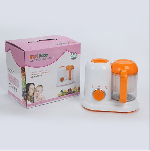 Baby Food Maker, Multifunction Baby Food Processor Chopper Grinder, Baby Food Steamer and Puree Blender in-One, with Bottle Warmer, Auto Cooking & Grinding with Touch Control Panel&Self Cleans