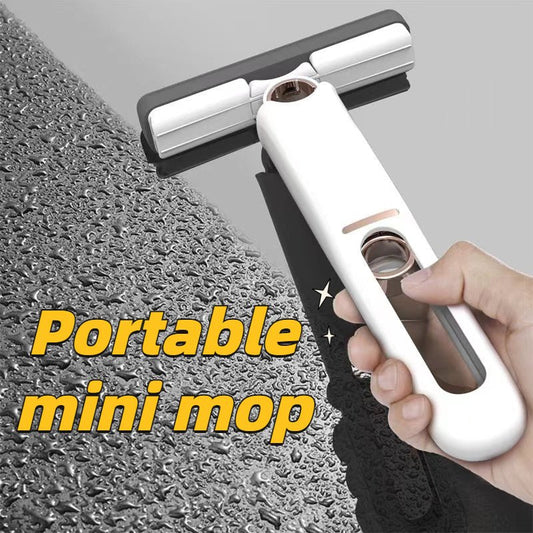 Multifunction Portable Mini Mop, Absorbent Lazy Hand Wash