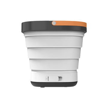 Portable Washing Machine, Mini Foldable Bucket Washer and Spin Dryer for Camping, RV, Travel, Small Spaces, Lightweight and Easy to Carry (Blue)