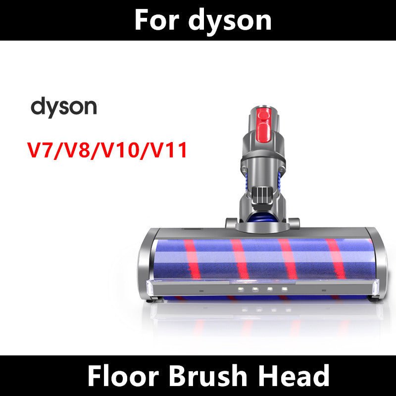 Vacuum Cleaner Accessories Rolling Brush Direct Drive Suction Head Soft Velvet Electric Floor Brush - My Store